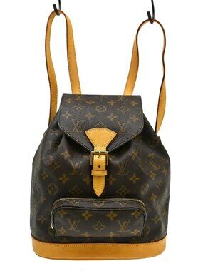 Best06 LOUIS VUITTON MONTSOURIS MM BACKPACK BAG MONOGRAM M51136 SP0967 BQ01116